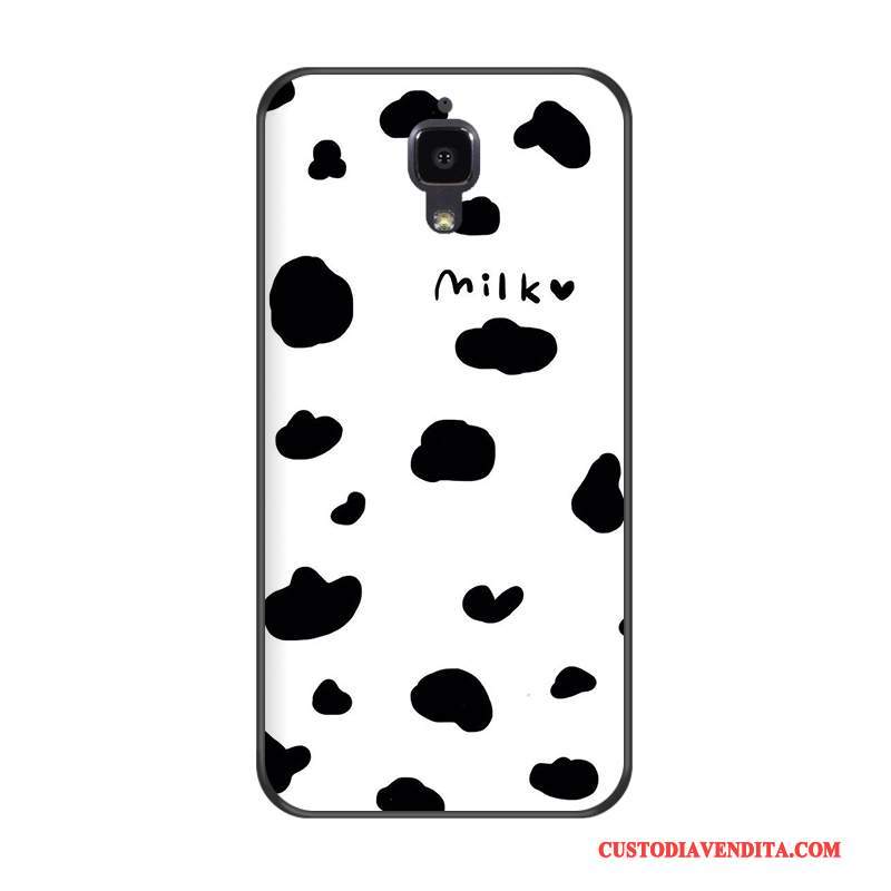 Custodia Mi 4 Cartone Animato Nerotelefono, Cover Mi 4 Protezione Anti-caduta Sottili