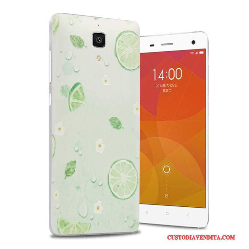 Custodia Mi 4 Cartone Animato Porporatelefono, Cover Mi 4 Protezione Piccola Coperchio Posteriore