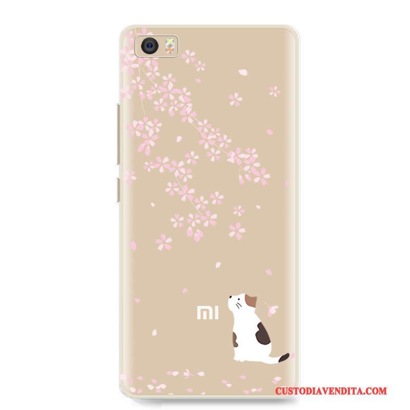 Custodia Mi 5 Cartone Animato Fresco Bello, Cover Mi 5 Silicone Piccola Tutto Incluso