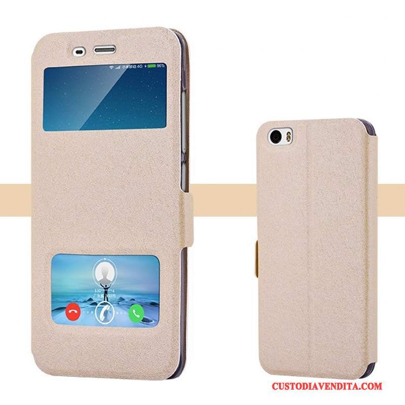 Custodia Mi 5 Silicone Morbido Tendenza, Cover Mi 5 Protezione Anti-caduta Rosa