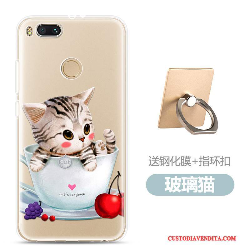 Custodia Mi 5x Colore Tutto Incluso Piccola, Cover Mi 5x Silicone Macchiatitelefono