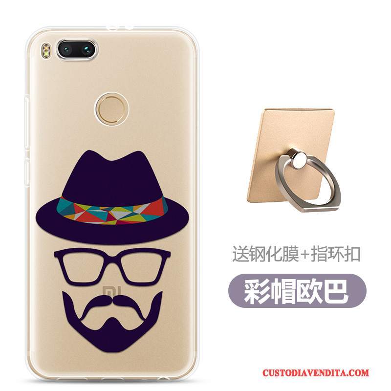 Custodia Mi 5x Colore Tutto Incluso Piccola, Cover Mi 5x Silicone Macchiatitelefono