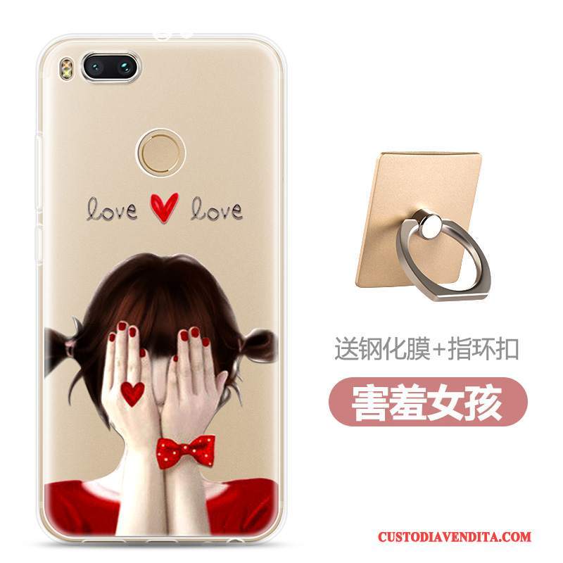 Custodia Mi 5x Colore Tutto Incluso Piccola, Cover Mi 5x Silicone Macchiatitelefono