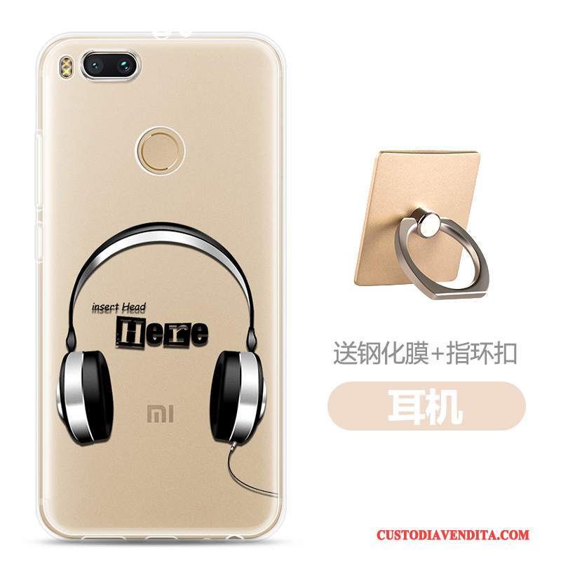 Custodia Mi 5x Colore Tutto Incluso Piccola, Cover Mi 5x Silicone Macchiatitelefono