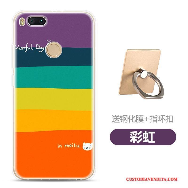 Custodia Mi 5x Colore Tutto Incluso Piccola, Cover Mi 5x Silicone Macchiatitelefono