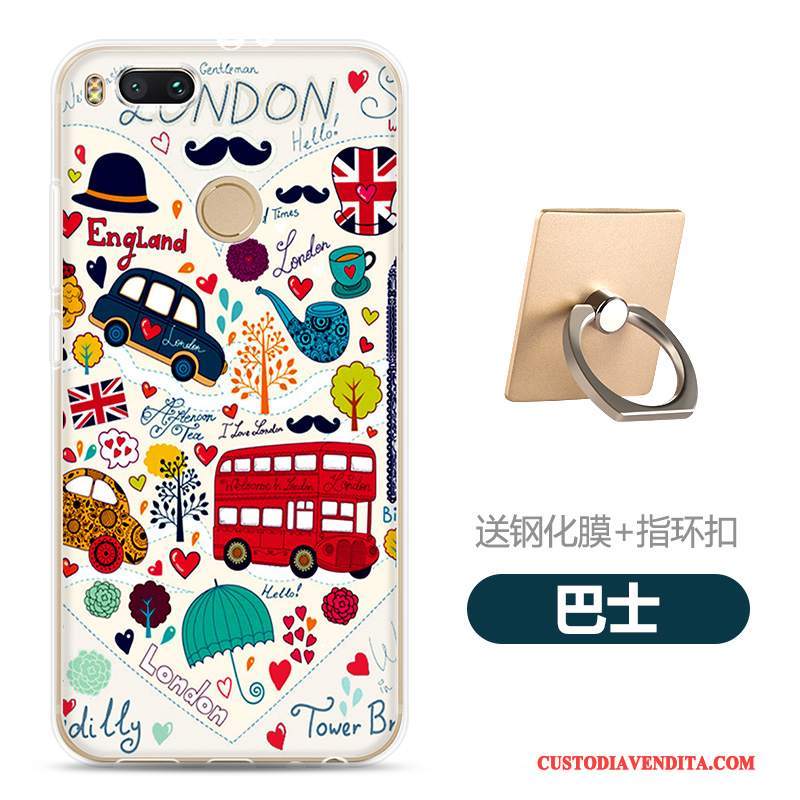 Custodia Mi 5x Colore Tutto Incluso Piccola, Cover Mi 5x Silicone Macchiatitelefono