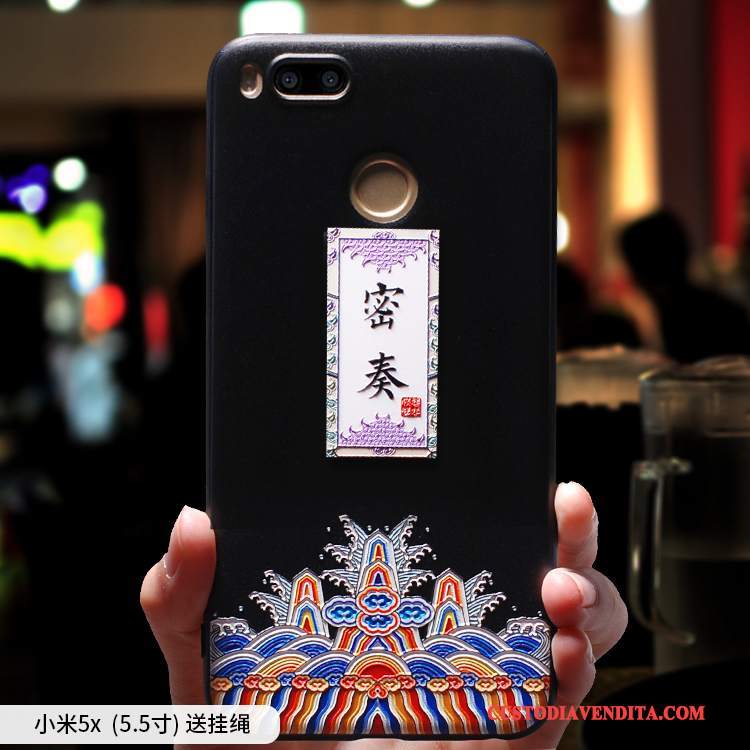 Custodia Mi 5x Creativo Amanti Tutto Incluso, Cover Mi 5x Silicone Telefono Piccola
