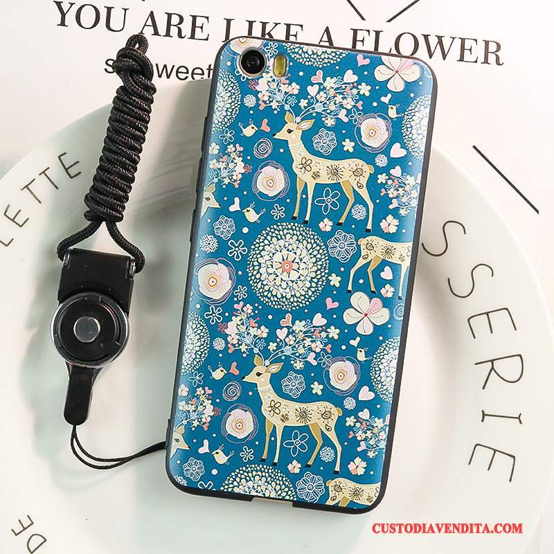 Custodia Mi 5x Goffratura Piccola Di Personalità, Cover Mi 5x Colore Supporto Tutto Incluso