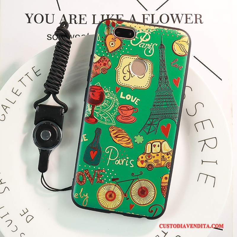 Custodia Mi 5x Goffratura Piccola Di Personalità, Cover Mi 5x Colore Supporto Tutto Incluso