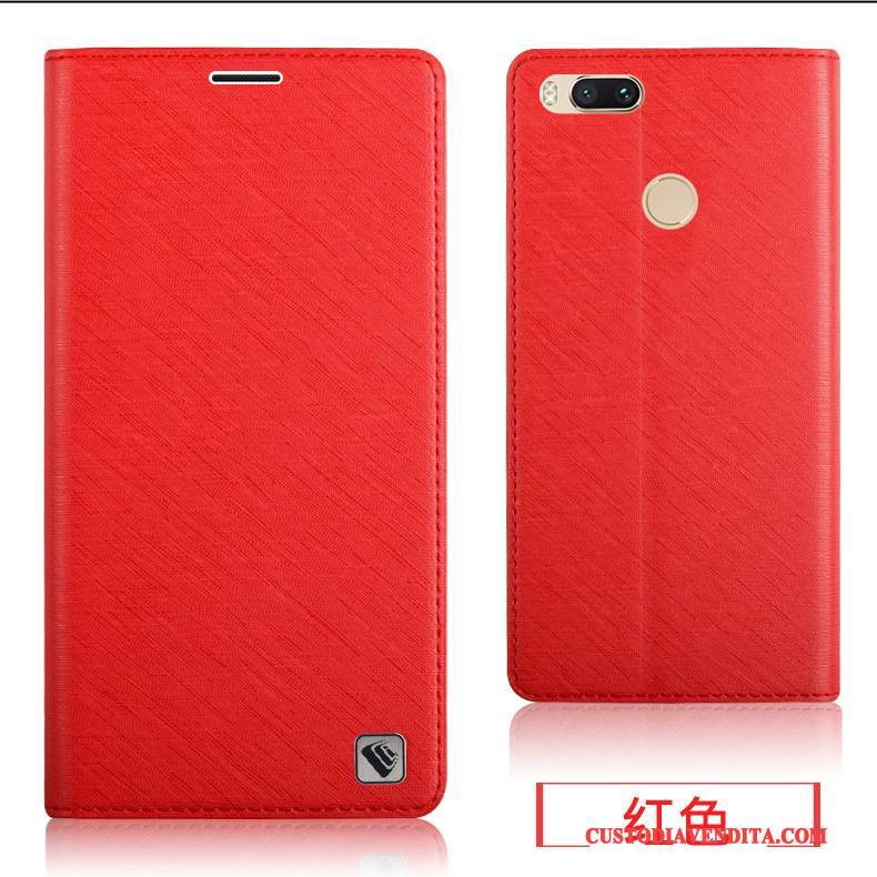 Custodia Mi 5x Pelle Tutto Incluso Piccola, Cover Mi 5x Silicone Coperchio Posteriore Morbido