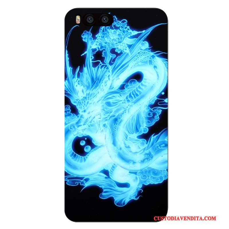 Custodia Mi 6 Cartone Animato Blu Tutto Incluso, Cover Mi 6 Protezione Difficiletelefono