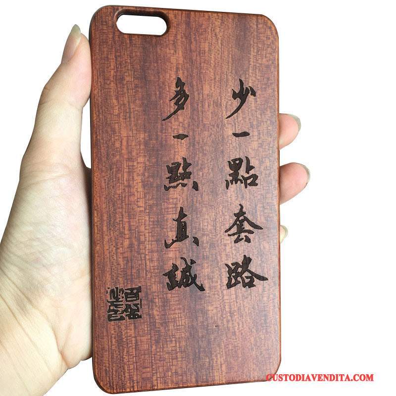 Custodia Mi 6 Creativo Legno Nuovo, Cover Mi 6 Piccolatelefono