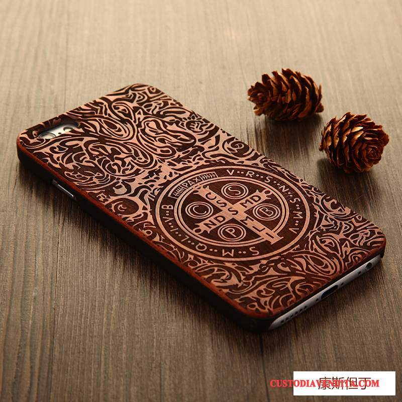 Custodia Mi 6 Creativo Legno Nuovo, Cover Mi 6 Piccolatelefono