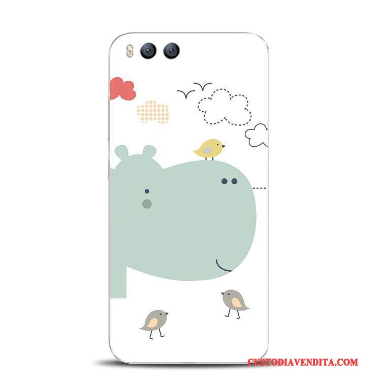 Custodia Mi 6 Goffratura Gattinotelefono, Cover Mi 6 Silicone Supporto Tutto Incluso