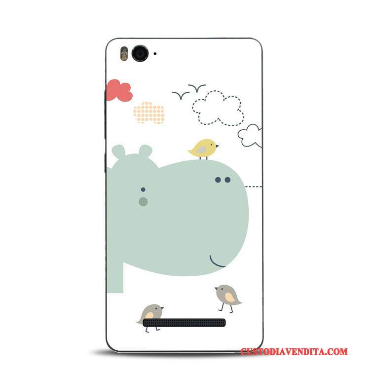 Custodia Mi 6 Goffratura Gattinotelefono, Cover Mi 6 Silicone Supporto Tutto Incluso