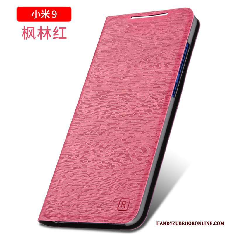 Custodia Mi 9 Folio Tutto Incluso Morbido, Cover Mi 9 Pelle Piccola Tendenza