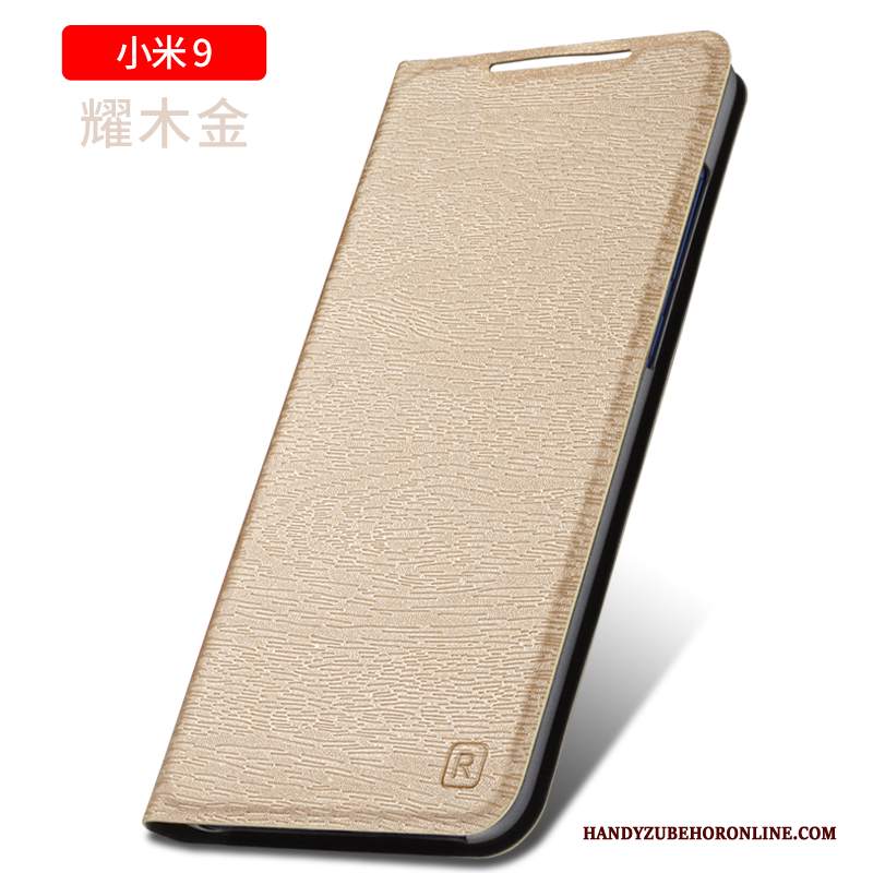 Custodia Mi 9 Folio Tutto Incluso Morbido, Cover Mi 9 Pelle Piccola Tendenza