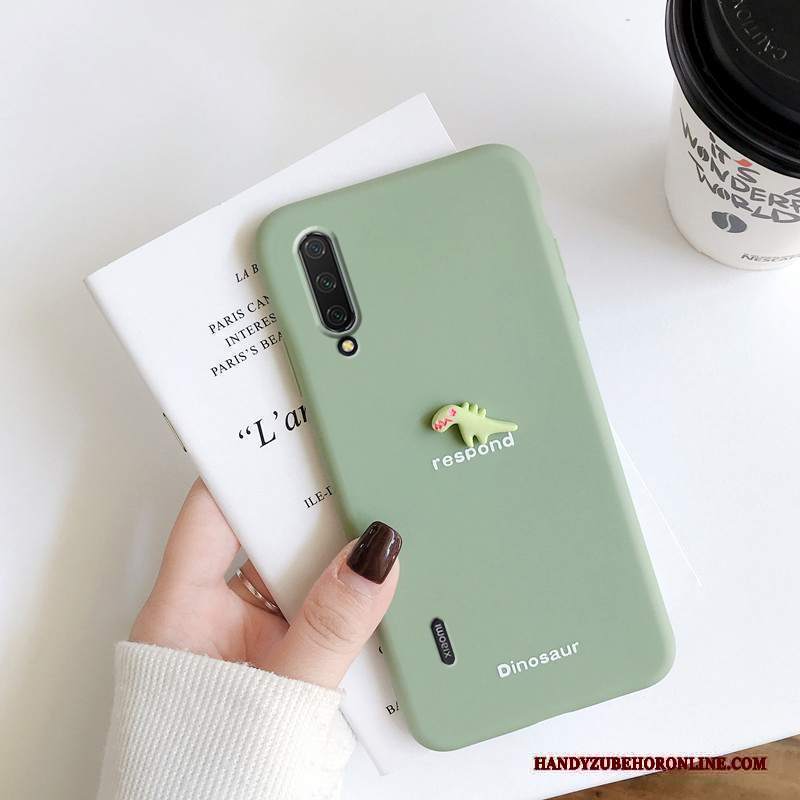 Custodia Mi 9 Lite Silicone Net Red Fresco, Cover Mi 9 Lite Protezione Modello Mini