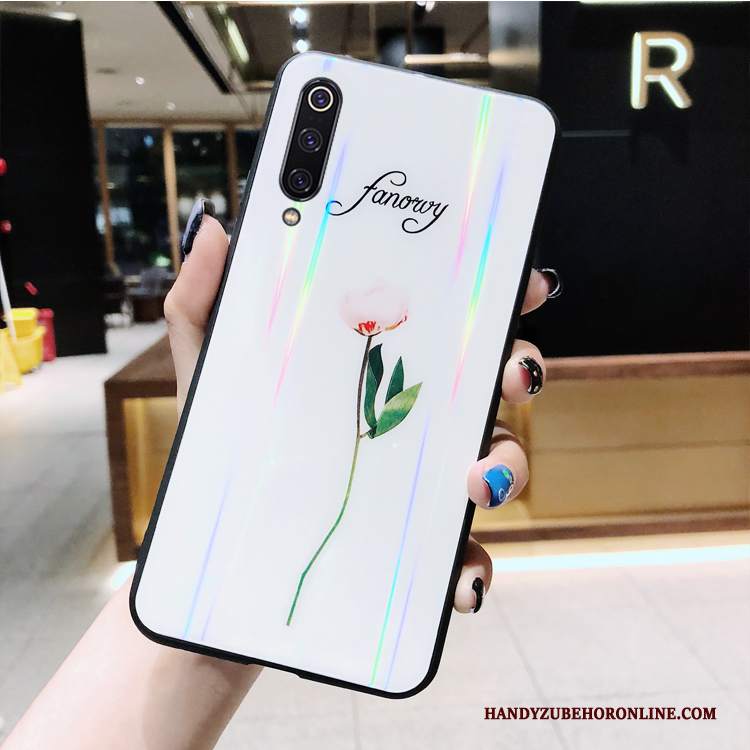Custodia Mi 9 Se Cartone Animato Piccolatelefono, Cover Mi 9 Se Colore Bianco Vetro