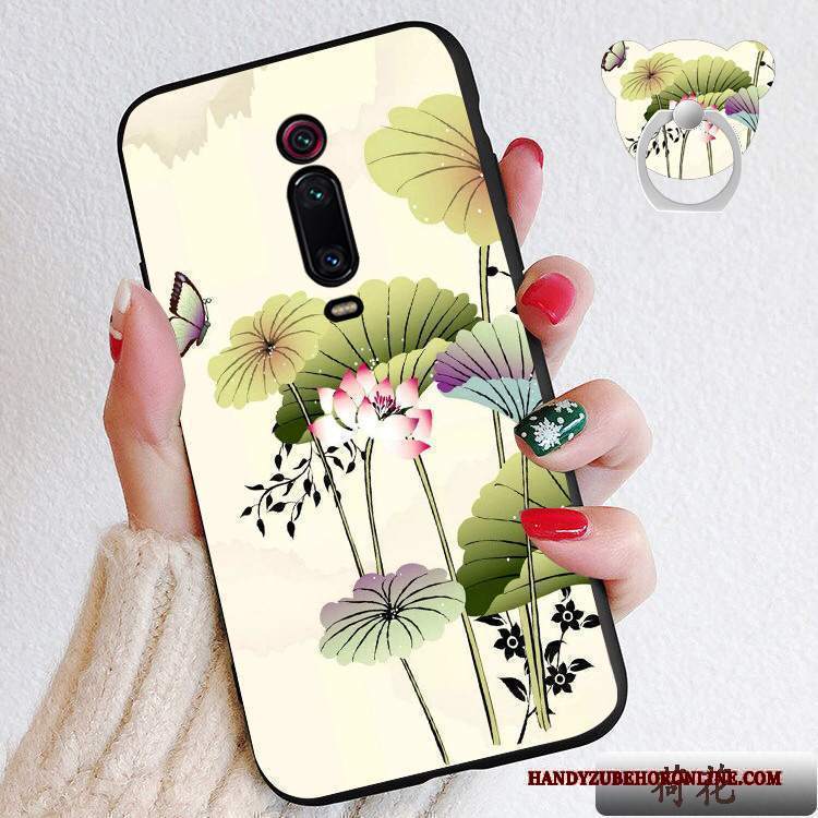 Custodia Mi 9t Pro Cartone Animato Piccola Cuore, Cover Mi 9t Pro Silicone Telefono Macchiati