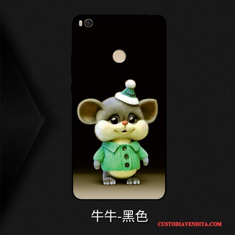 Custodia Mi Max 2 Cartone Animato Piccolatelefono, Cover Mi Max 2 Silicone Di Personalità Anti-caduta