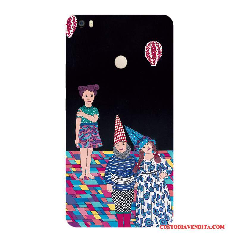 Custodia Mi Max 2 Colore Colore Vento, Cover Mi Max 2 Protezione Striscia Fiori