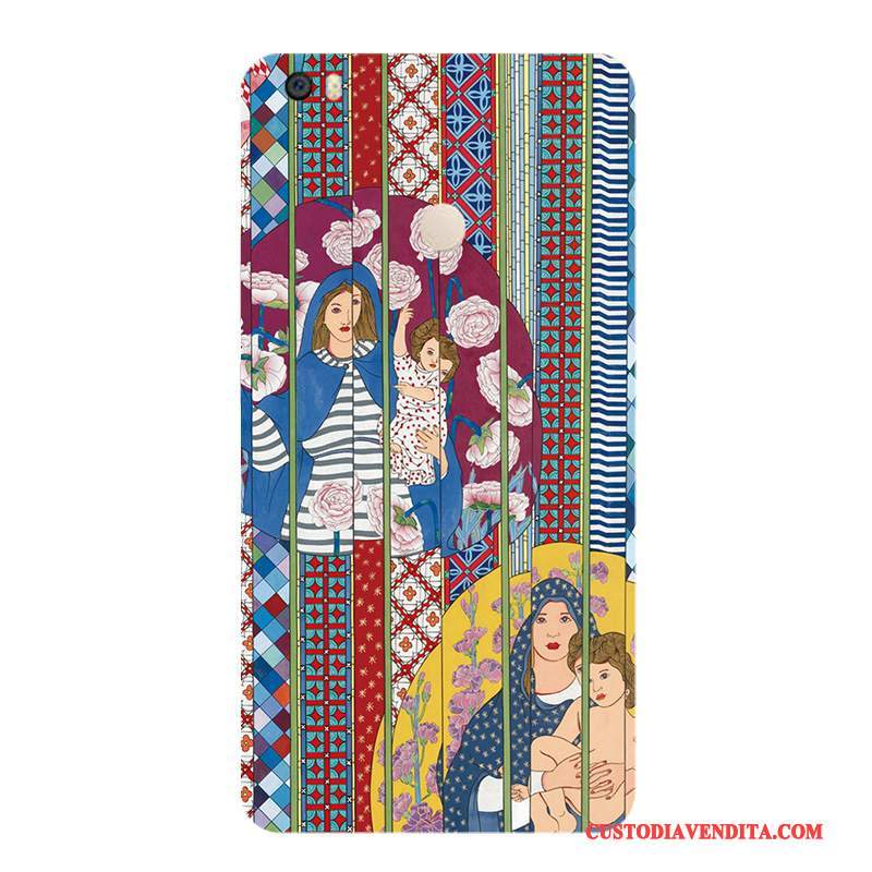Custodia Mi Max 2 Colore Colore Vento, Cover Mi Max 2 Protezione Striscia Fiori