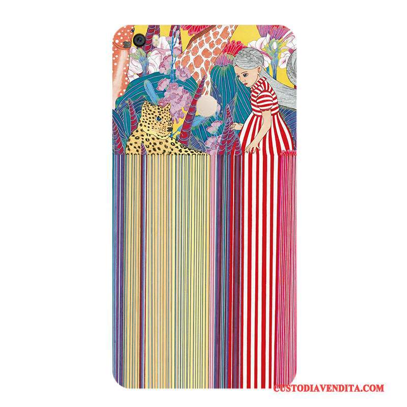 Custodia Mi Max 2 Colore Colore Vento, Cover Mi Max 2 Protezione Striscia Fiori