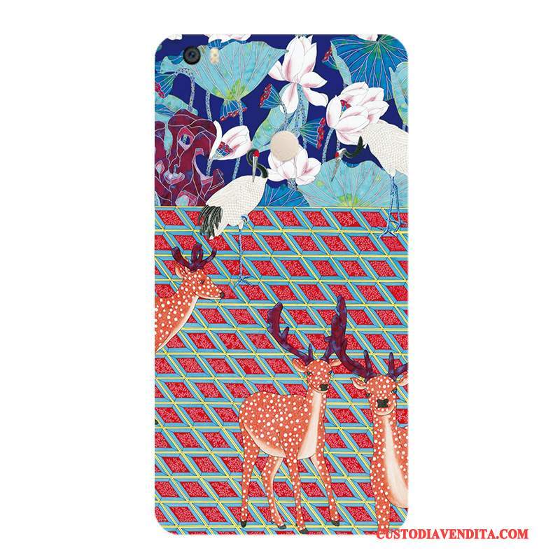 Custodia Mi Max 2 Colore Colore Vento, Cover Mi Max 2 Protezione Striscia Fiori