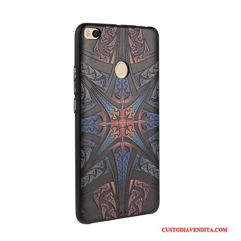 Custodia Mi Max 2 Goffratura Affari Piccola, Cover Mi Max 2 Colore Telefono Morbido