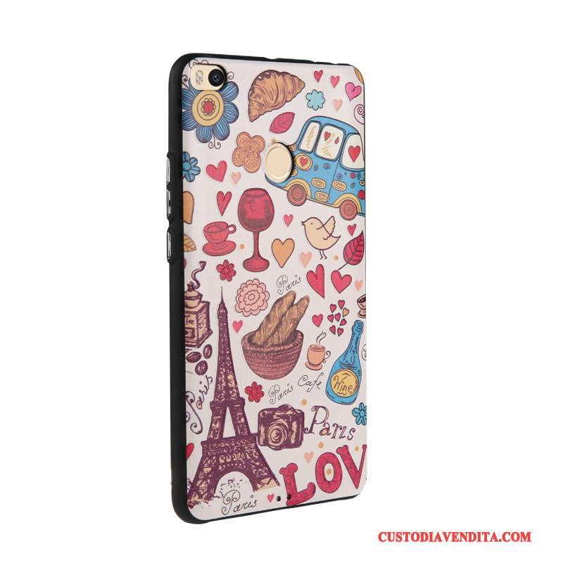 Custodia Mi Max 2 Goffratura Affari Piccola, Cover Mi Max 2 Colore Telefono Morbido