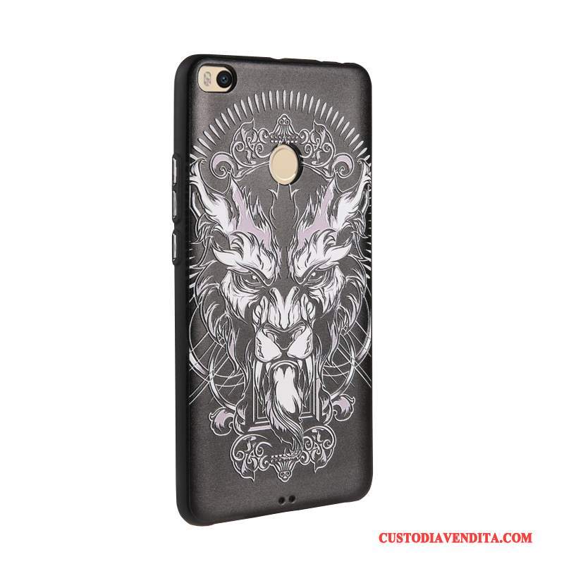 Custodia Mi Max 2 Goffratura Affari Piccola, Cover Mi Max 2 Colore Telefono Morbido