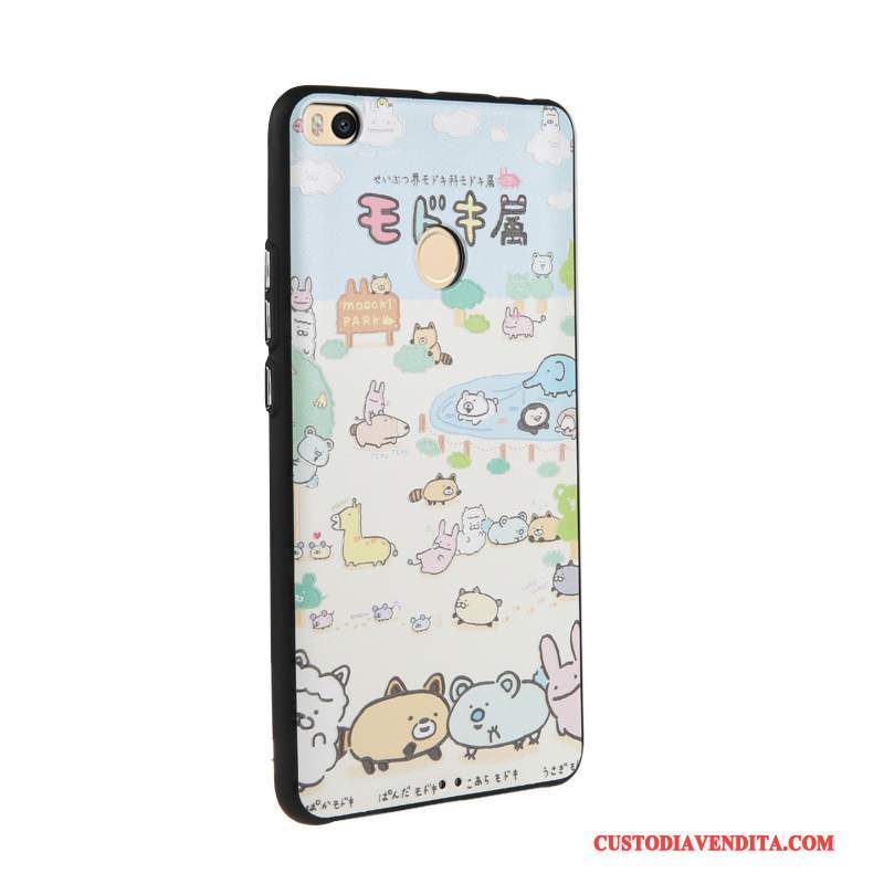 Custodia Mi Max 2 Goffratura Affari Piccola, Cover Mi Max 2 Colore Telefono Morbido