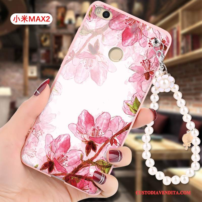 Custodia Mi Max 2 Goffratura Tutto Incluso Piccola, Cover Mi Max 2 Protezione Anti-cadutatelefono
