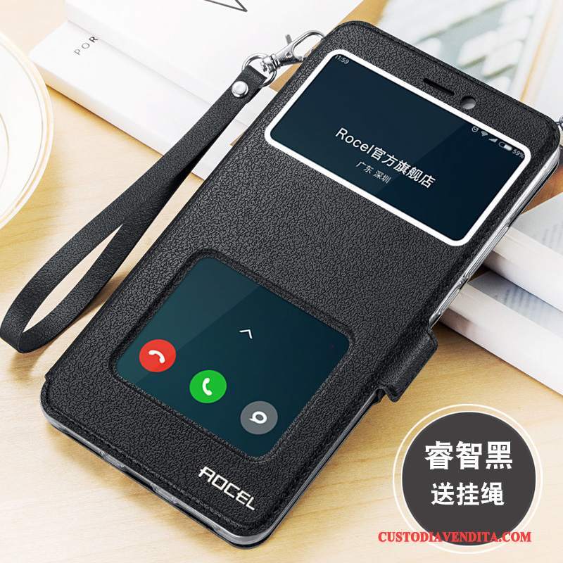 Custodia Mi Max 2 Pelle Anti-caduta Tutto Incluso, Cover Mi Max 2 Protezione Telefono Piccola