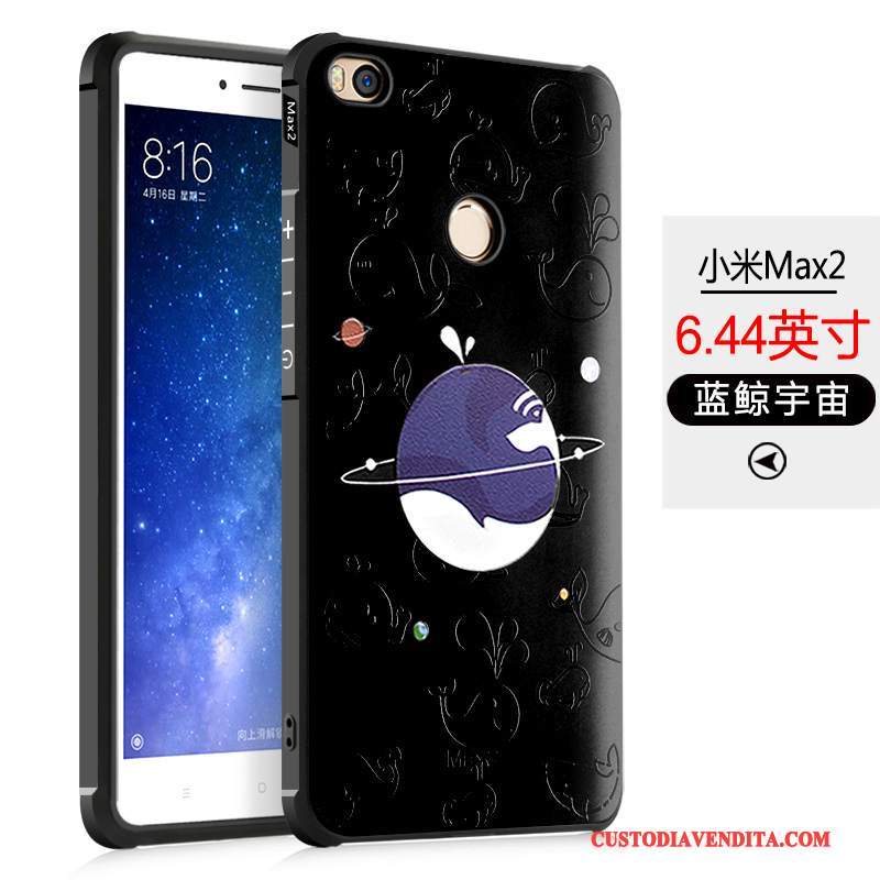 Custodia Mi Max 2 Protezione Tendenza Piccola, Cover Mi Max 2 Creativo Anti-cadutatelefono