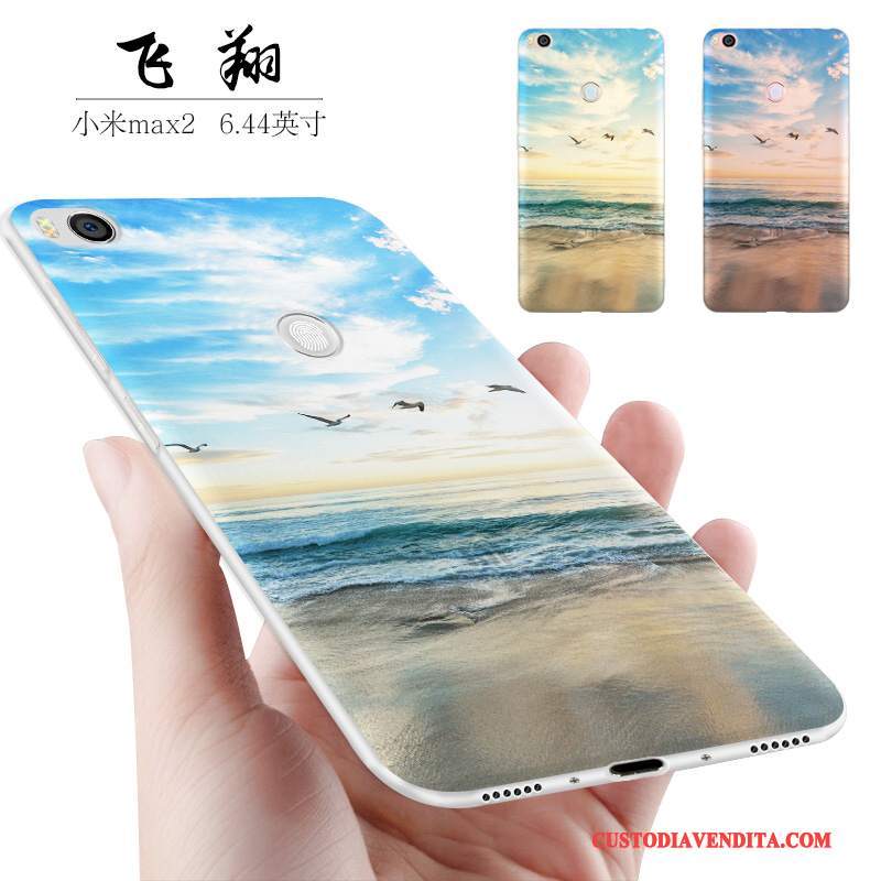 Custodia Mi Max 2 Silicone Telefono Di Personalità, Cover Mi Max 2 Creativo Morbido Tendenza