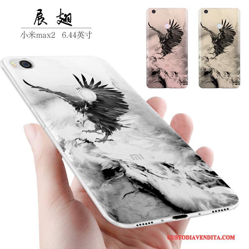 Custodia Mi Max 2 Silicone Telefono Di Personalità, Cover Mi Max 2 Creativo Morbido Tendenza