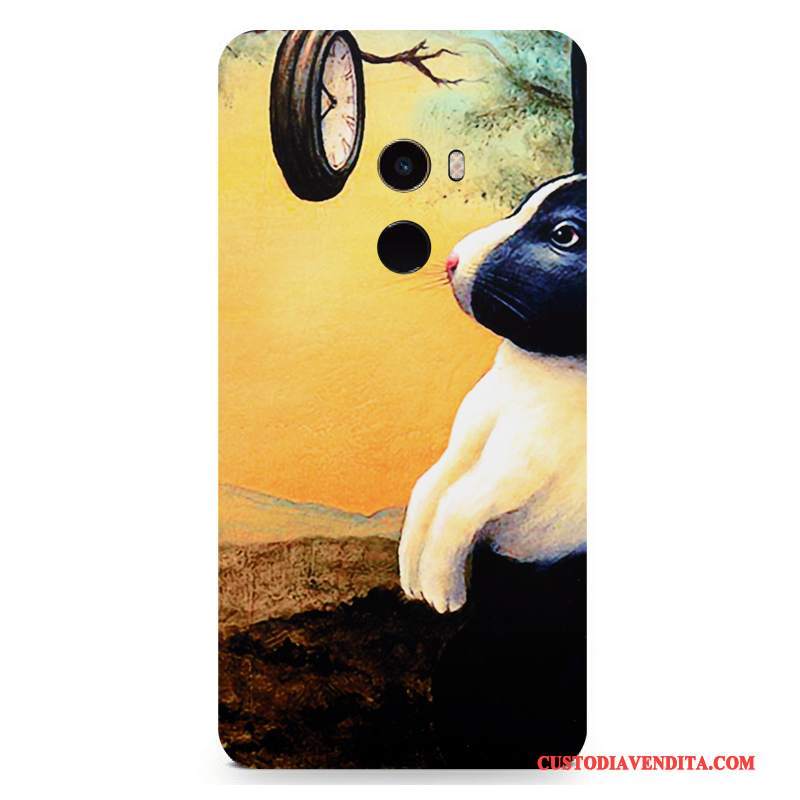 Custodia Mi Mix 2 Cartone Animato Telefono Colore, Cover Mi Mix 2 Colore Piccola Di Personalità