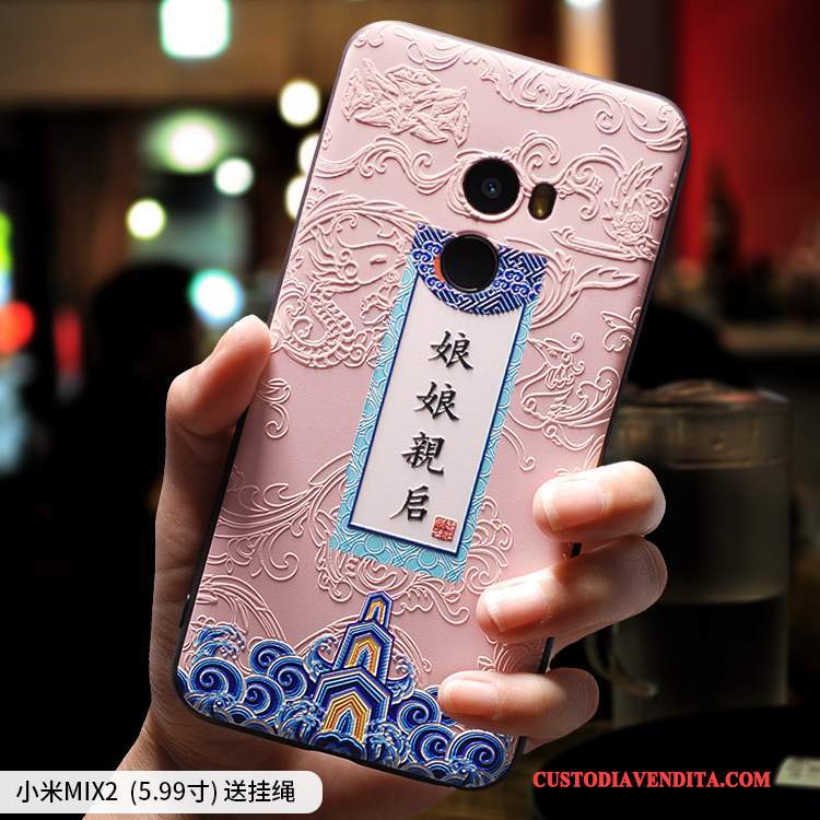 Custodia Mi Mix 2 Creativo Telefono Piccola, Cover Mi Mix 2 Protezione Anti-caduta Tutto Incluso