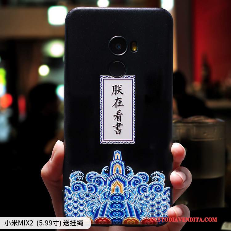 Custodia Mi Mix 2 Creativo Telefono Piccola, Cover Mi Mix 2 Protezione Anti-caduta Tutto Incluso