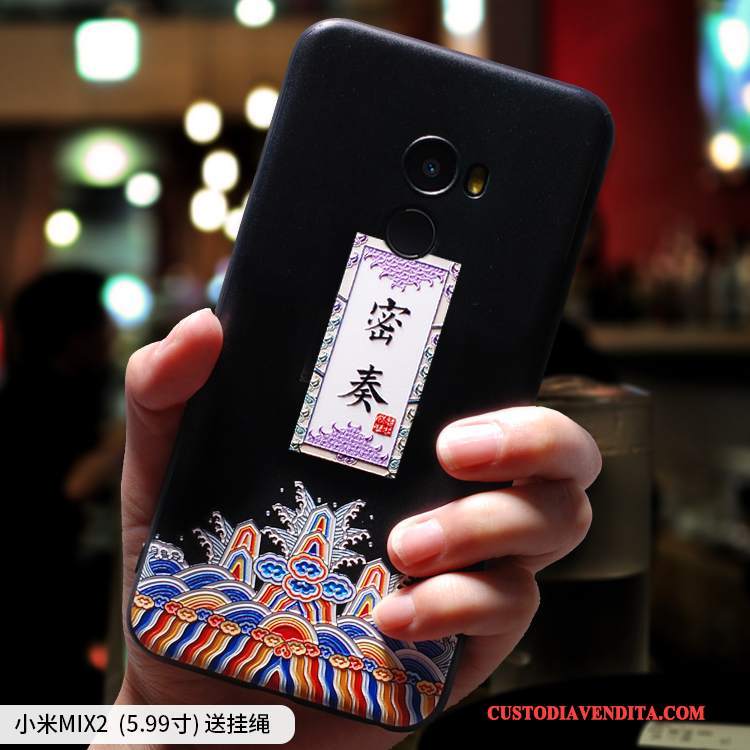 Custodia Mi Mix 2 Creativo Telefono Piccola, Cover Mi Mix 2 Protezione Anti-caduta Tutto Incluso