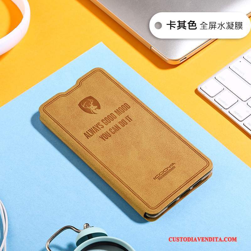 Custodia Mi Mix 2 Pelle Telefono Cool, Cover Mi Mix 2 Protezione Verde Piccola