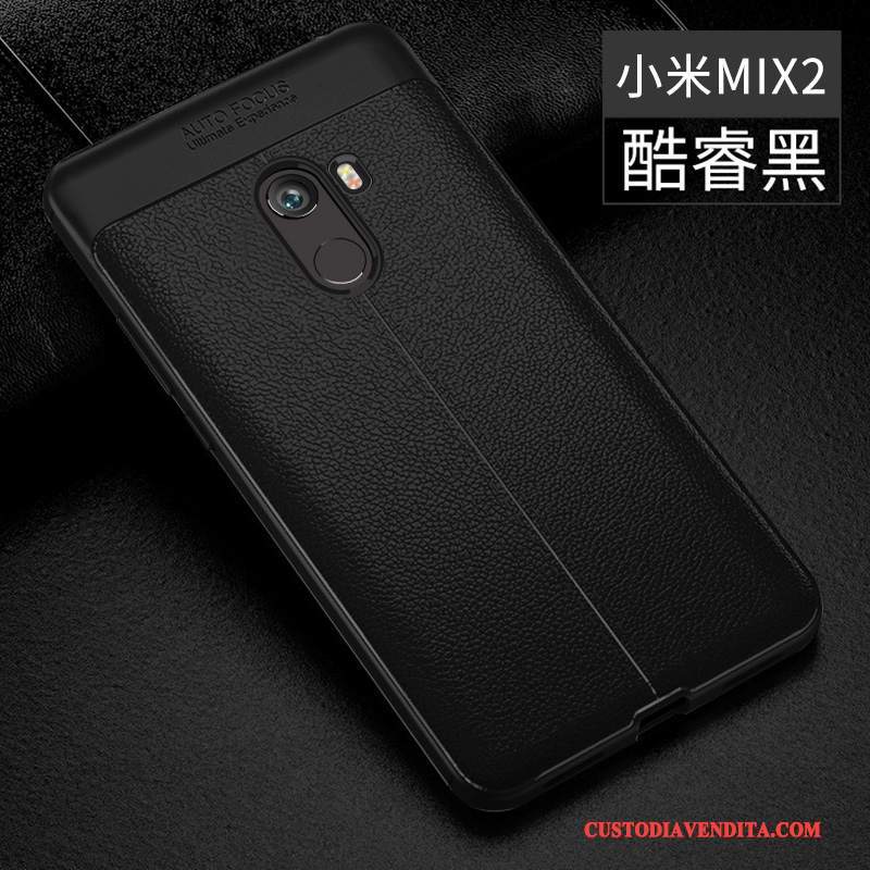 Custodia Mi Mix 2 Protezione Anti-caduta Tendenza, Cover Mi Mix 2 Pelle Morbido Piccola