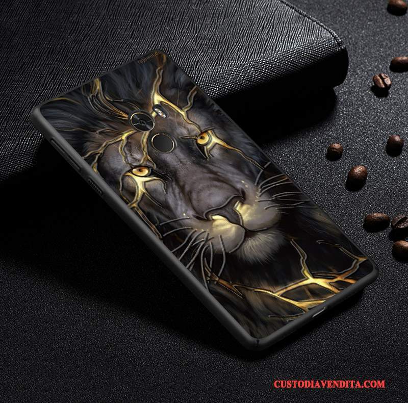 Custodia Mi Mix 2 Protezione Personalizza Piccola, Cover Mi Mix 2 Goffratura Tridimensionale Stile Cinese