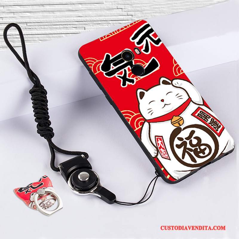 Custodia Mi Mix 2 Silicone Bianco Piccola, Cover Mi Mix 2 Protezione Telefono Anti-caduta
