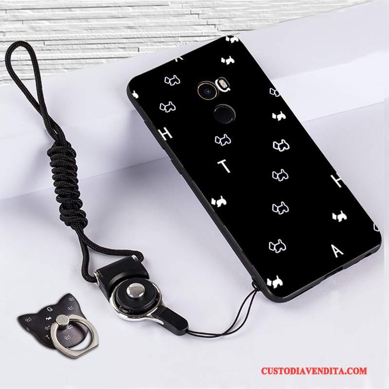 Custodia Mi Mix 2 Silicone Bianco Piccola, Cover Mi Mix 2 Protezione Telefono Anti-caduta