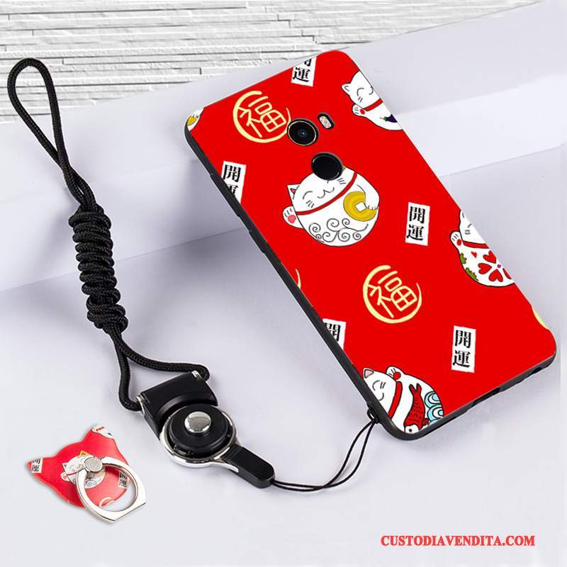 Custodia Mi Mix 2 Silicone Bianco Piccola, Cover Mi Mix 2 Protezione Telefono Anti-caduta
