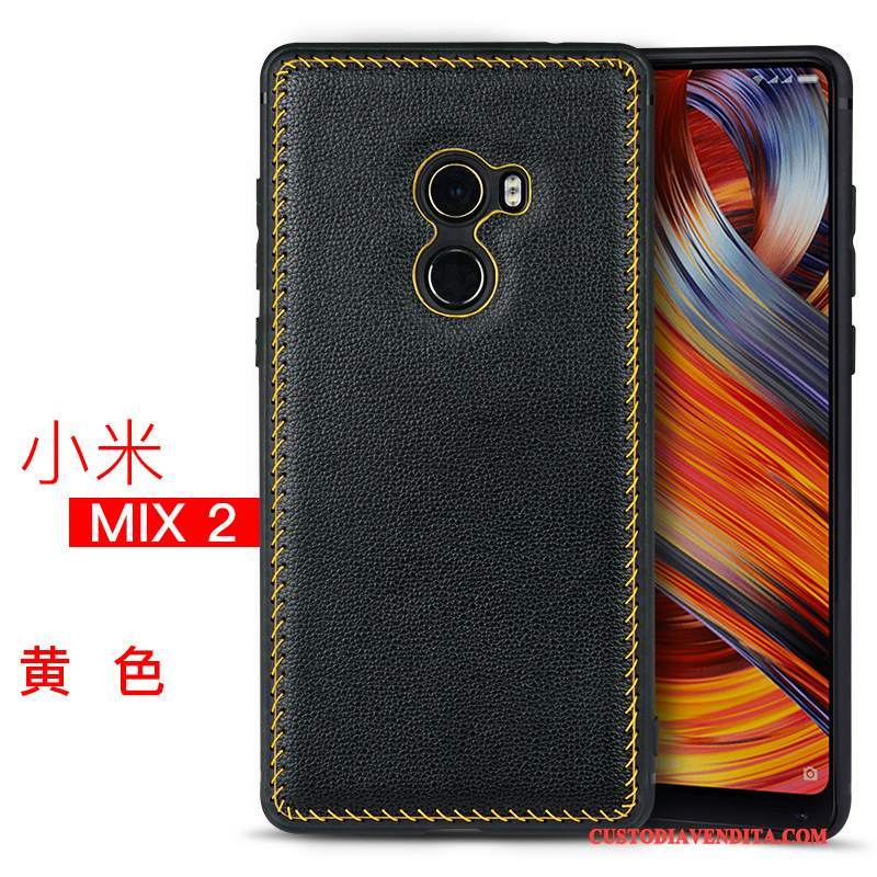 Custodia Mi Mix 2 Silicone Nero Piccola, Cover Mi Mix 2 Creativo Telefono Tutto Incluso