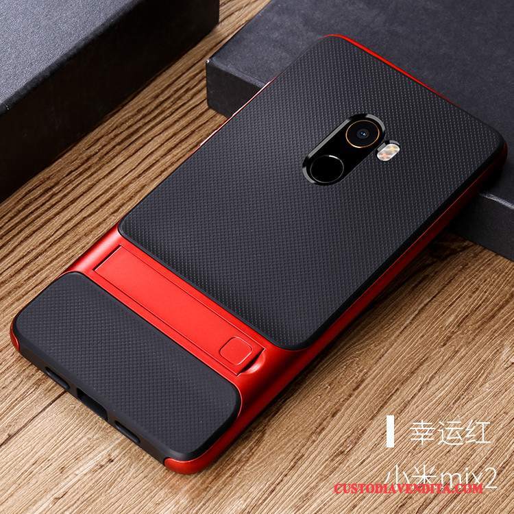 Custodia Mi Mix 2 Silicone Tutto Incluso Piccola, Cover Mi Mix 2 Colore Anti-caduta Tendenza